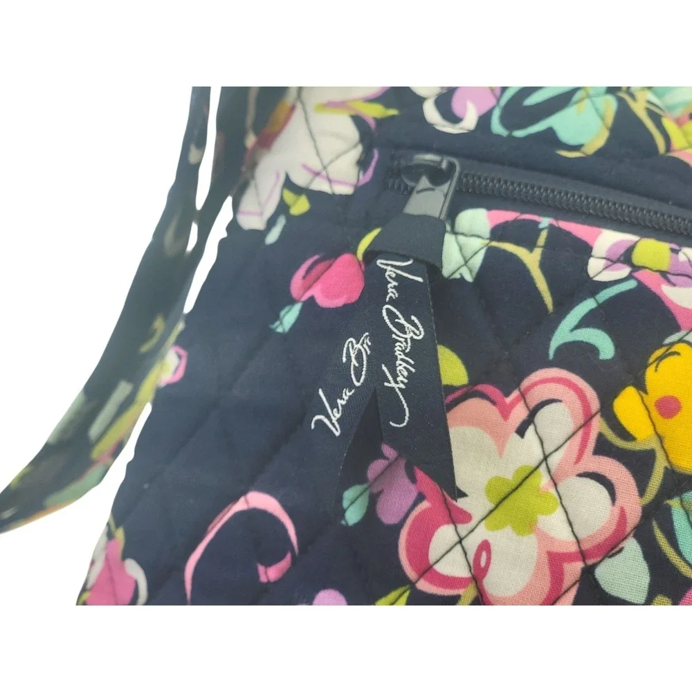 Vera Bradley Hipster Crossbody Ribbons Butterflies Flowers 2012 Retired Pattern